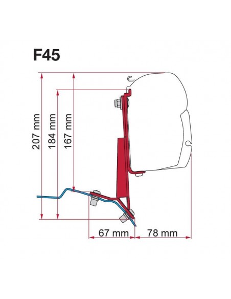 Kit ford custom Deep black f35 y f45