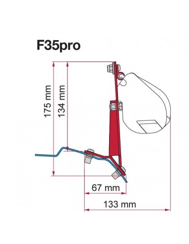 Kit ford custom Deep black f35 y f45