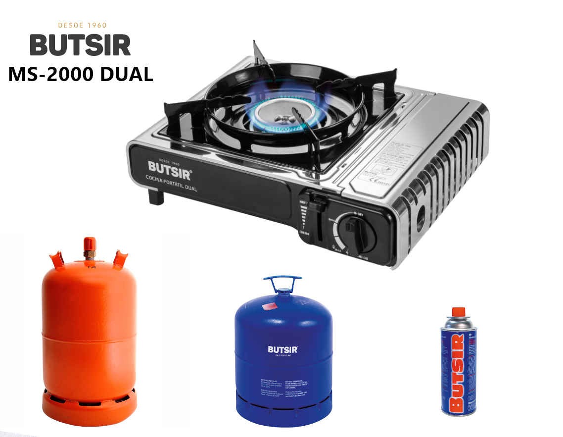Cocina portátil Butsir MS-2000 DUAL