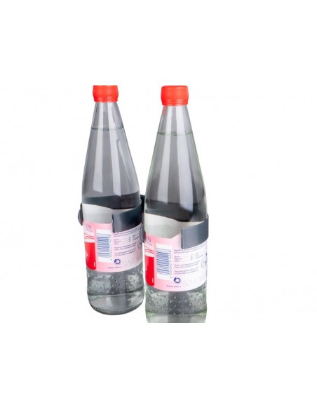 Fijación para botellas doble