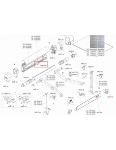 Fijación rafter toldo fiamma f45i-ti/f1 2