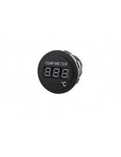 Termómetro 12v con sonda serie black 2