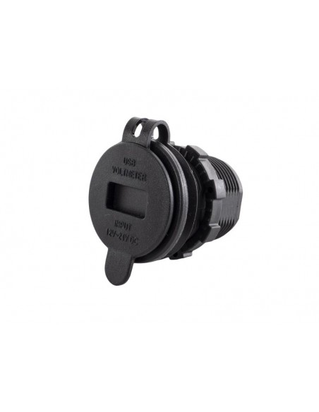 Voltimetro LED con toma USB 3.0 serie black