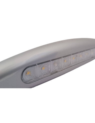 Plafon exterior Led 36.5 cm Gris metalizado
