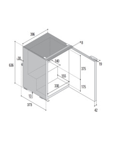 Frigorifico VITRIFRIGO C50i 2