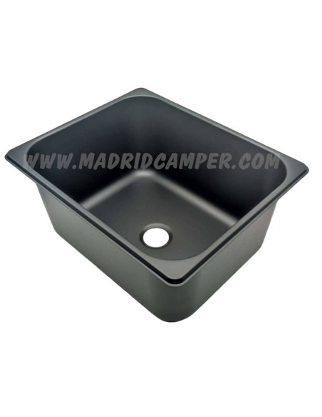 Fregadero negro mate 320 x 260 mm