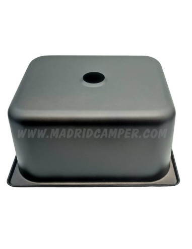 Fregadero negro mate 320 x 260 mm