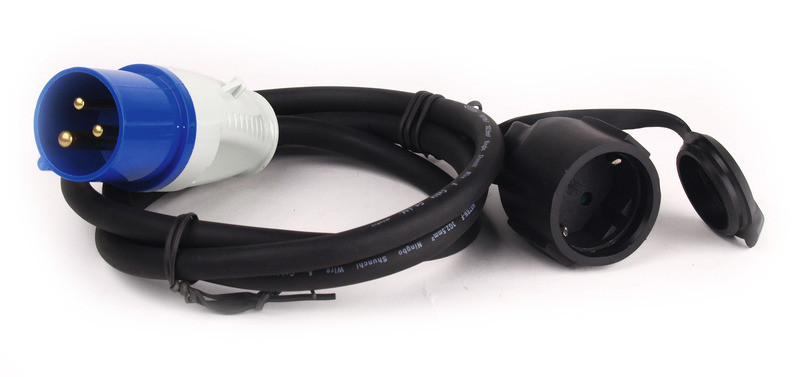 Cable Cee17 macho / Hembra toma estándar