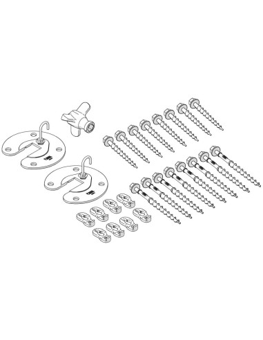 Fiamma kit awning pegs piquetas de atornillar
