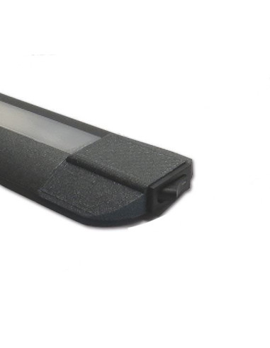 Plafón lineal Black led