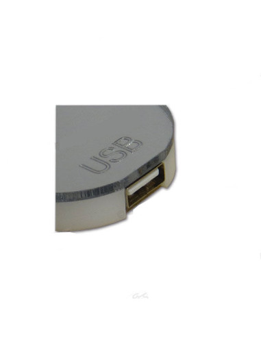 Lámpara led Elegance Black con USB