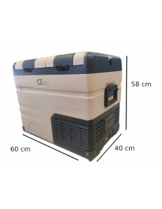 Nevera coolzone Ta55 portatil a 12v para camper y autocaravana 2