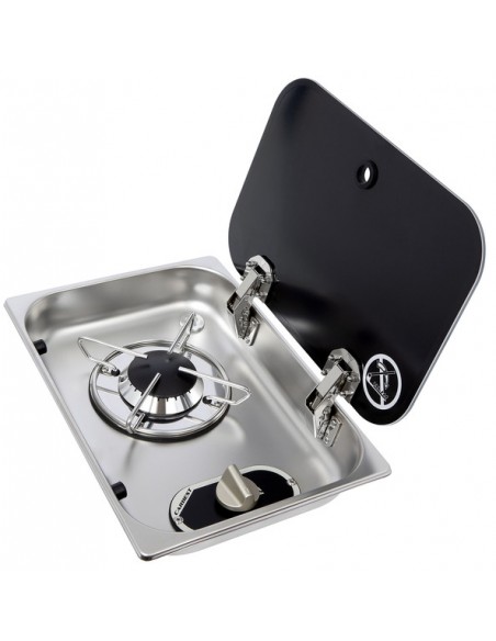 cocina carbest 1 fuego tapa de cristal furgoneta camper