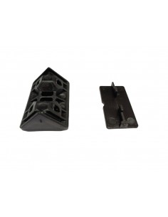 Fijación negra de esquina para muebles 2