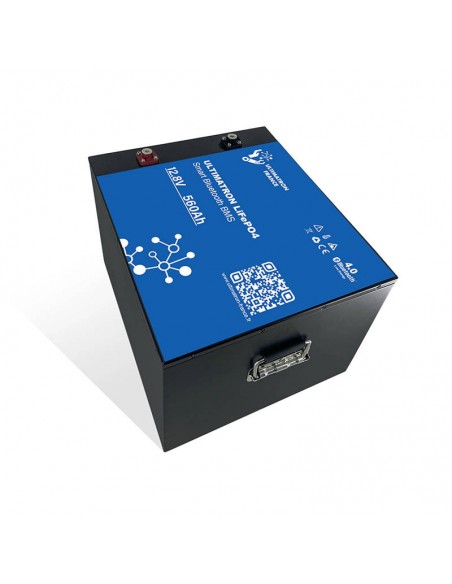 Batería litio lifepo4 ultimatron 560 ah camper autocaravana bluetooth