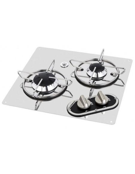 cocina carbest 2 fuegos encimera camper autocaravana barco