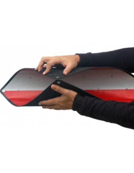 Placa V20 de plástico ABS, ( homologada )