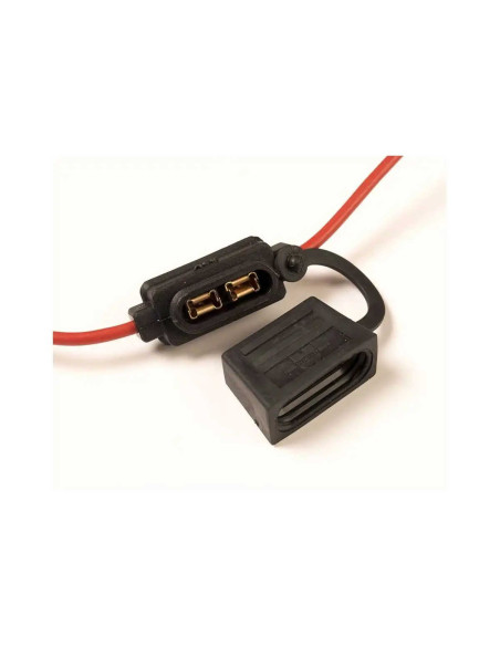 Porta fusible aéreo con tapa cable 4 mm
