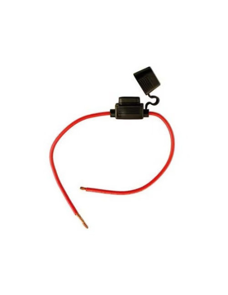 Porta fusible aéreo con tapa cable 4 mm