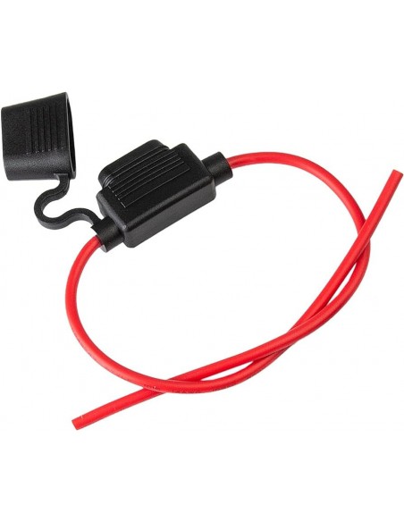 Porta fusible aéreo con tapa cable 4 mm