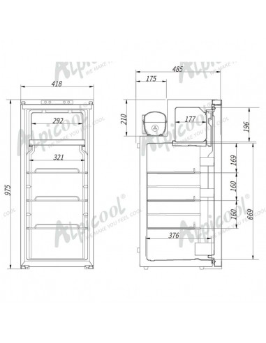 Nevera Alpicool CoolZone CR90X