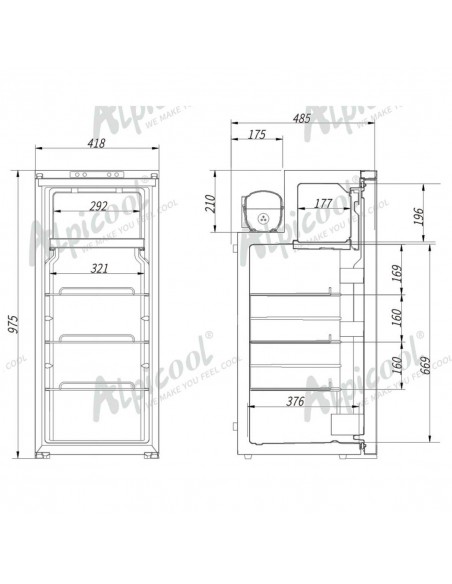 Nevera Alpicool CoolZone CR90X