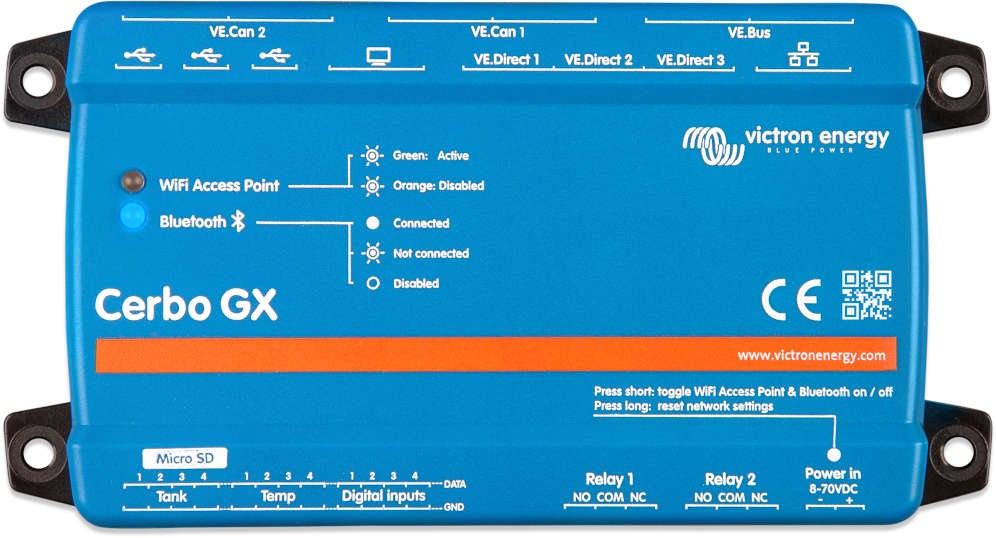 Centralita Cerbo GX MK2 victron energy