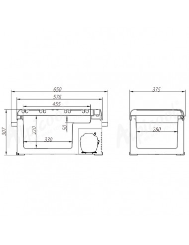 Nevera portátil 12v compresor coolzone C25