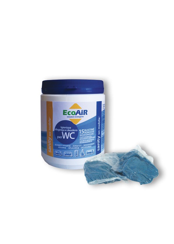 Monodosis EcoAir Blue para wc aguas negras