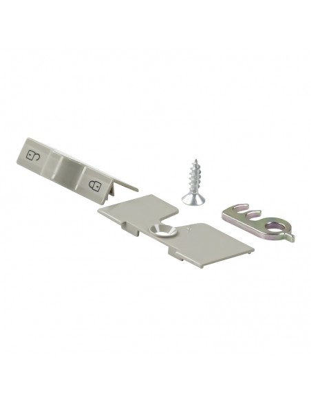 Cierre puerta nevera Dometic completo gris 241275760