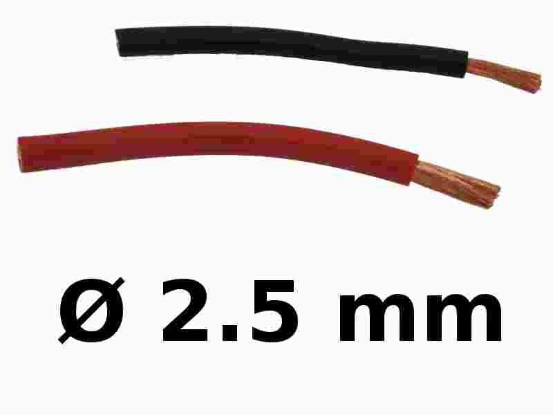 Cable 2.5 mm