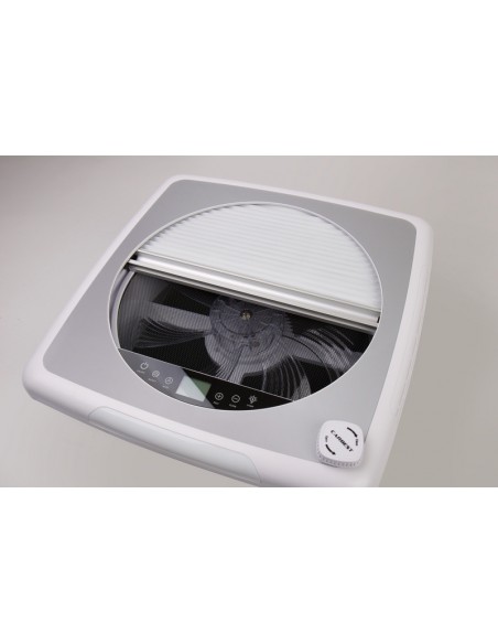 Claraboya freucamp plus fan 12v blanca