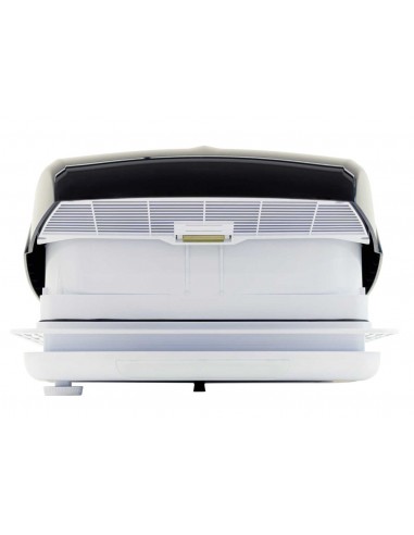 Claraboya freucamp plus fan 12v negra