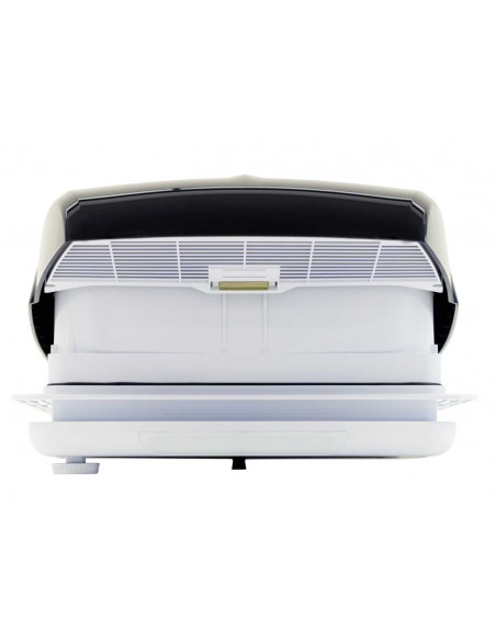 Claraboya freucamp plus fan 12v negra