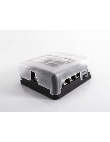 caja de fusibles 6 vias con negativos
