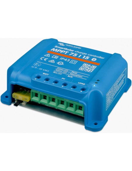 Regulador MPPT Maximizador 15A Victron 75/15 Smartsolar con Bluetooth