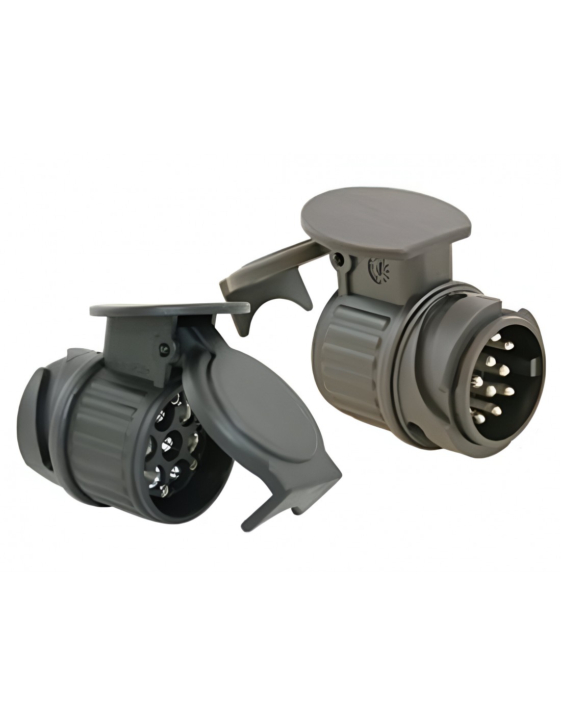 YACSEJAO Adattatore Traino: Da 7 A 13 Poli, 12V, Per Auto, Camper, Roulotte, Rimorchio - 6