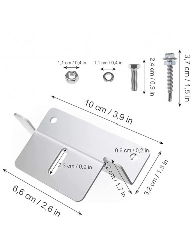 soportes de aluminio de placas solares