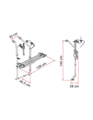 Portabicicletas Fiamma Carry Bike VW T5D/T6D...