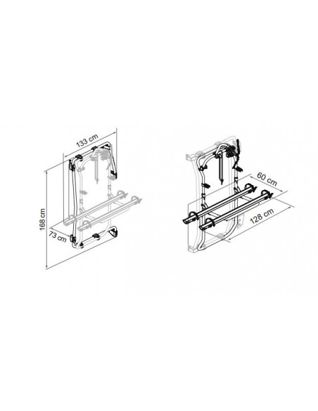 Portabicicletas Kit Frame Sprinter