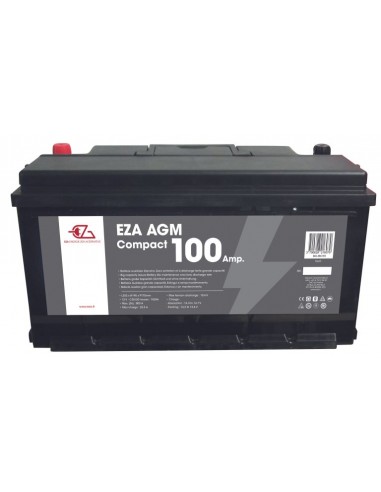 Batería auxiliar EZA 100Ah AGM compacta