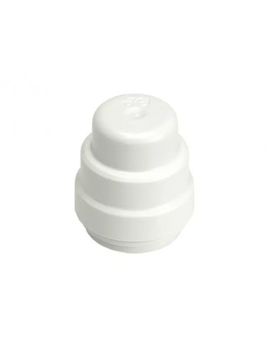 Tapón para tubería john guest 12mm PSE4612W