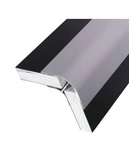 Perfil de aluminio 2 m ángulo corto