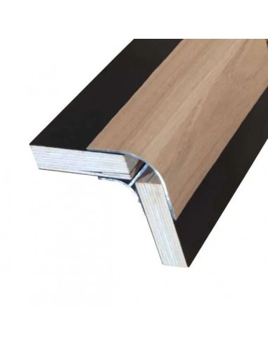 Perfil Aluminio Ángulo Corto Olmo Bovary 2m