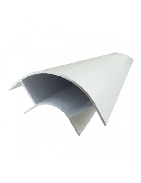 Perfil Aluminio Ángulo Abierto 2m