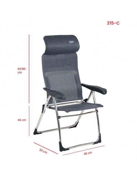 Silla reclinable Crespo AL 215 Compacta