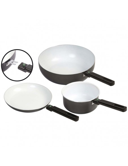 Sarten Bo-Camp con mango desmontable 24cm