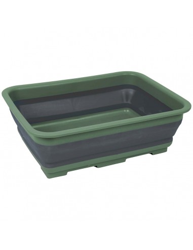 Barreño plegable verde 7L